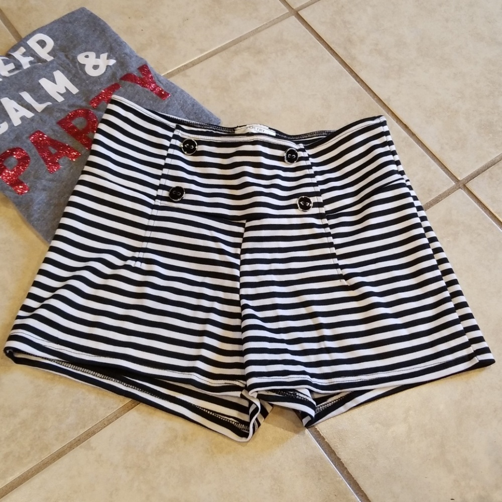 Striped shorts